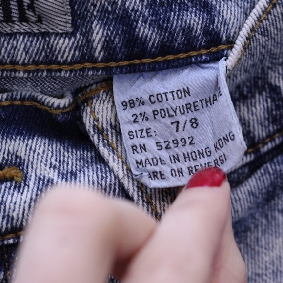 🔥RARE🔥 Jordache 1980s high waisted acid wash jeans - Picture 4 of 6